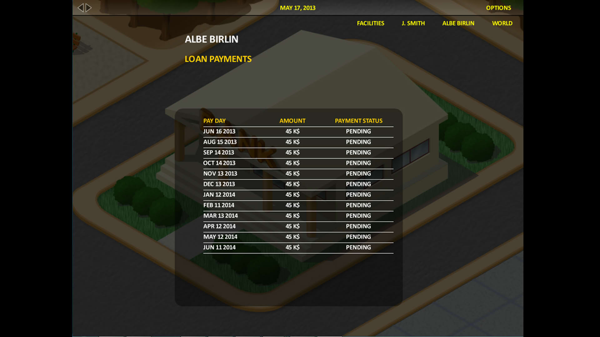 Screenshot for World Basketball Manager Tycoon