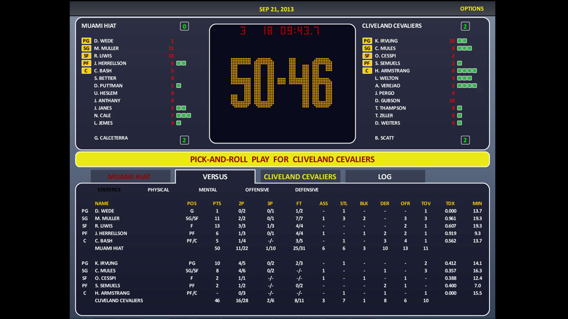 Screenshot for World Basketball Manager Tycoon