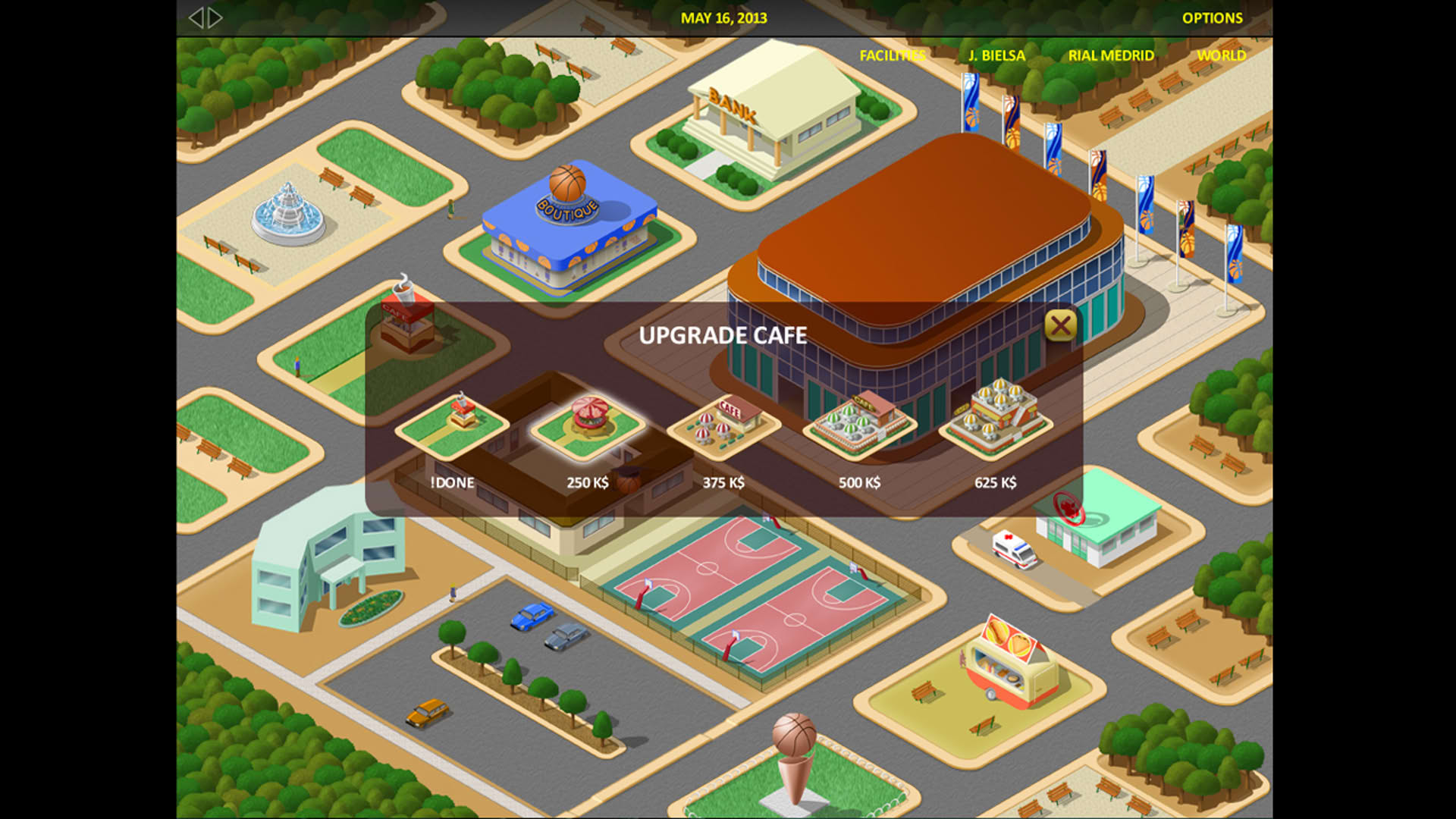 Screenshot for World Basketball Manager Tycoon