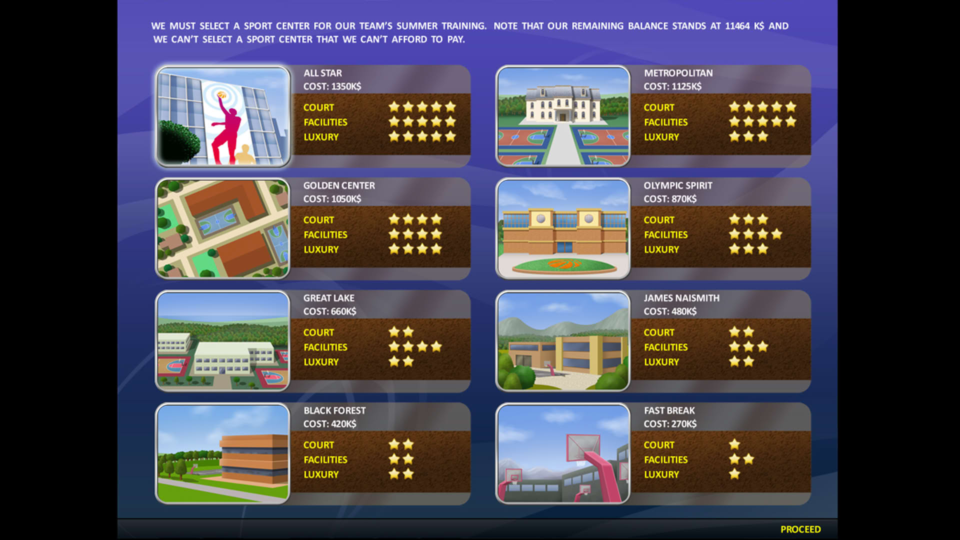 Screenshot for World Basketball Manager Tycoon