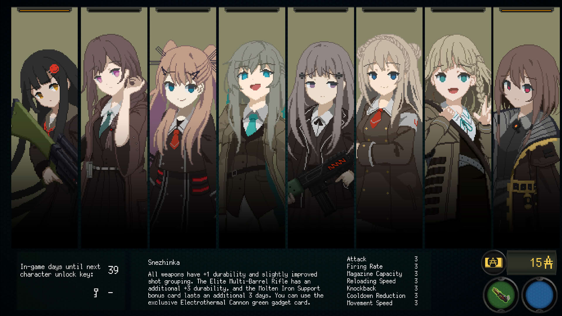 Screenshot for Snezhinka: Sentinel Girls 2