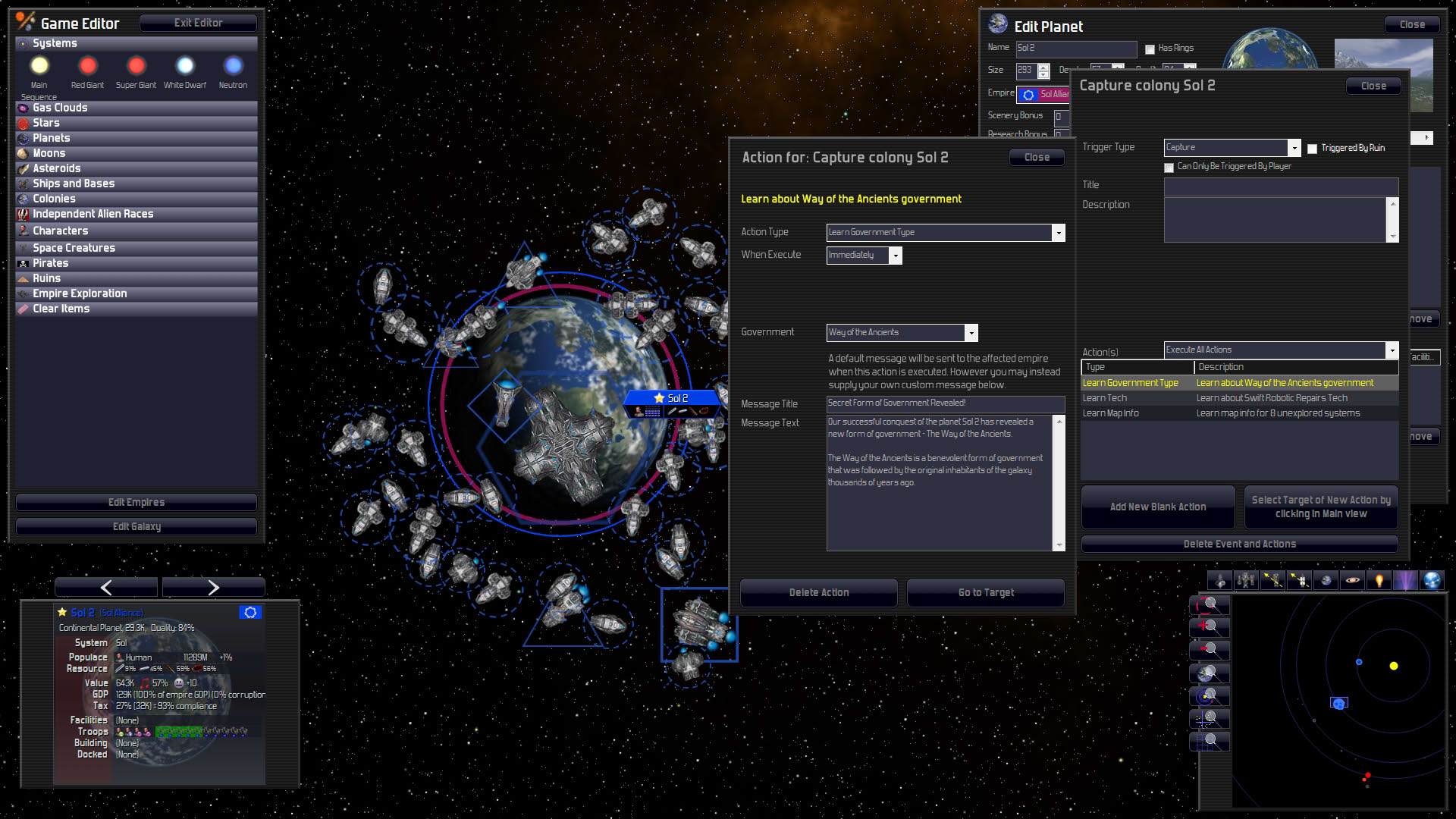 Screenshot for Distant Worlds: Universe