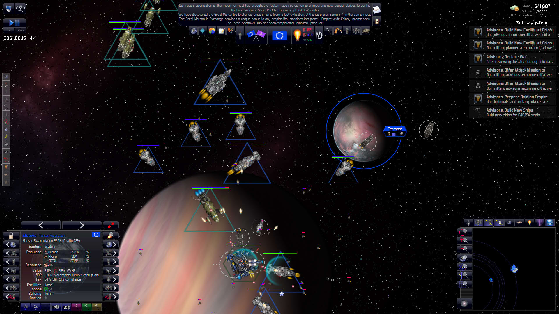 Screenshot for Distant Worlds: Universe