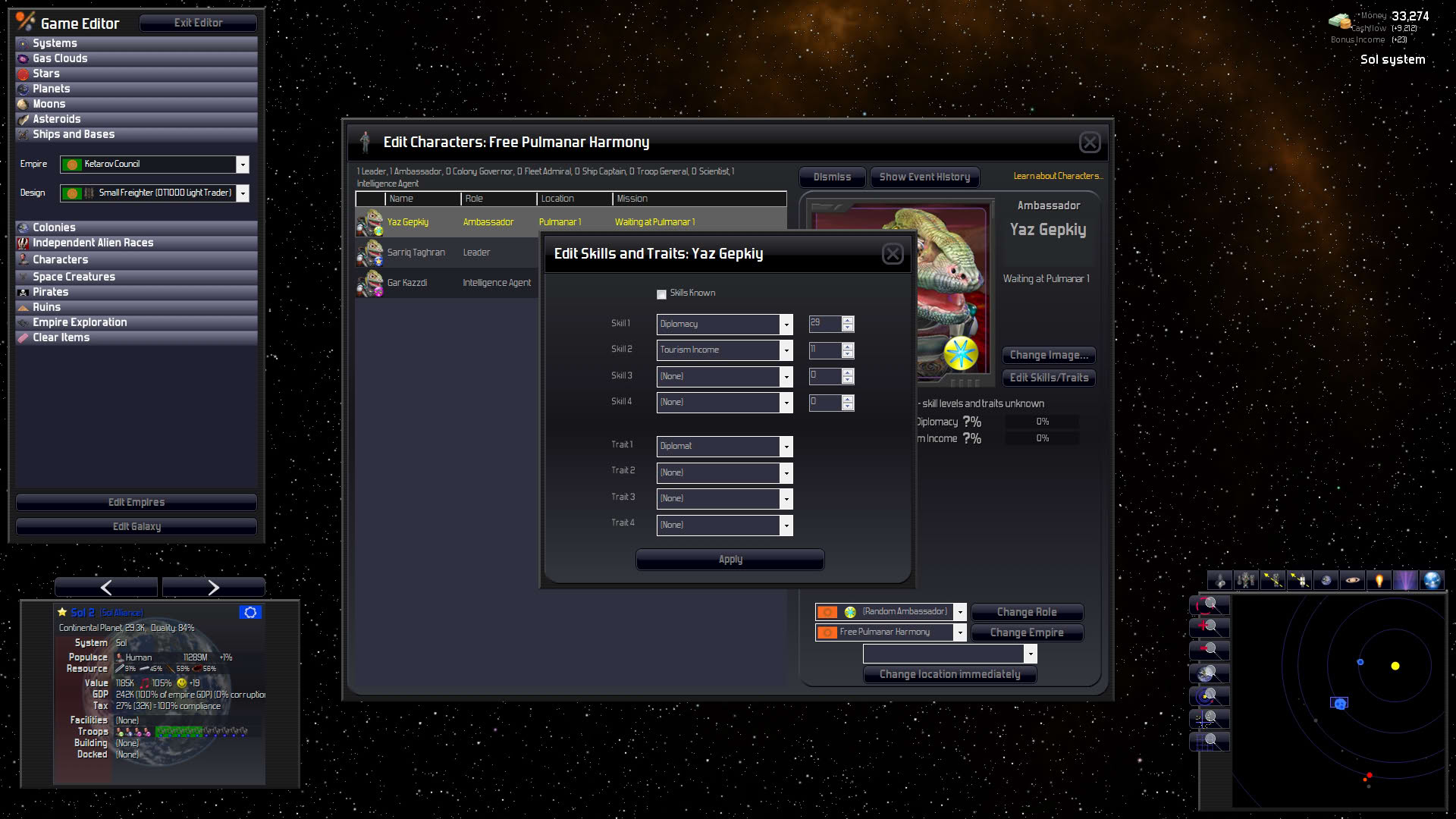 Screenshot for Distant Worlds: Universe