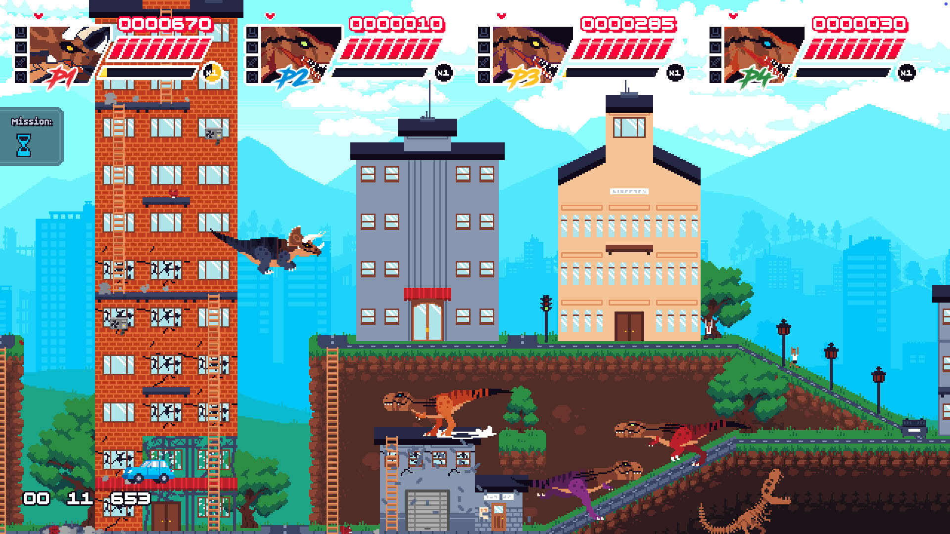 Screenshot for Dino Mayhem
