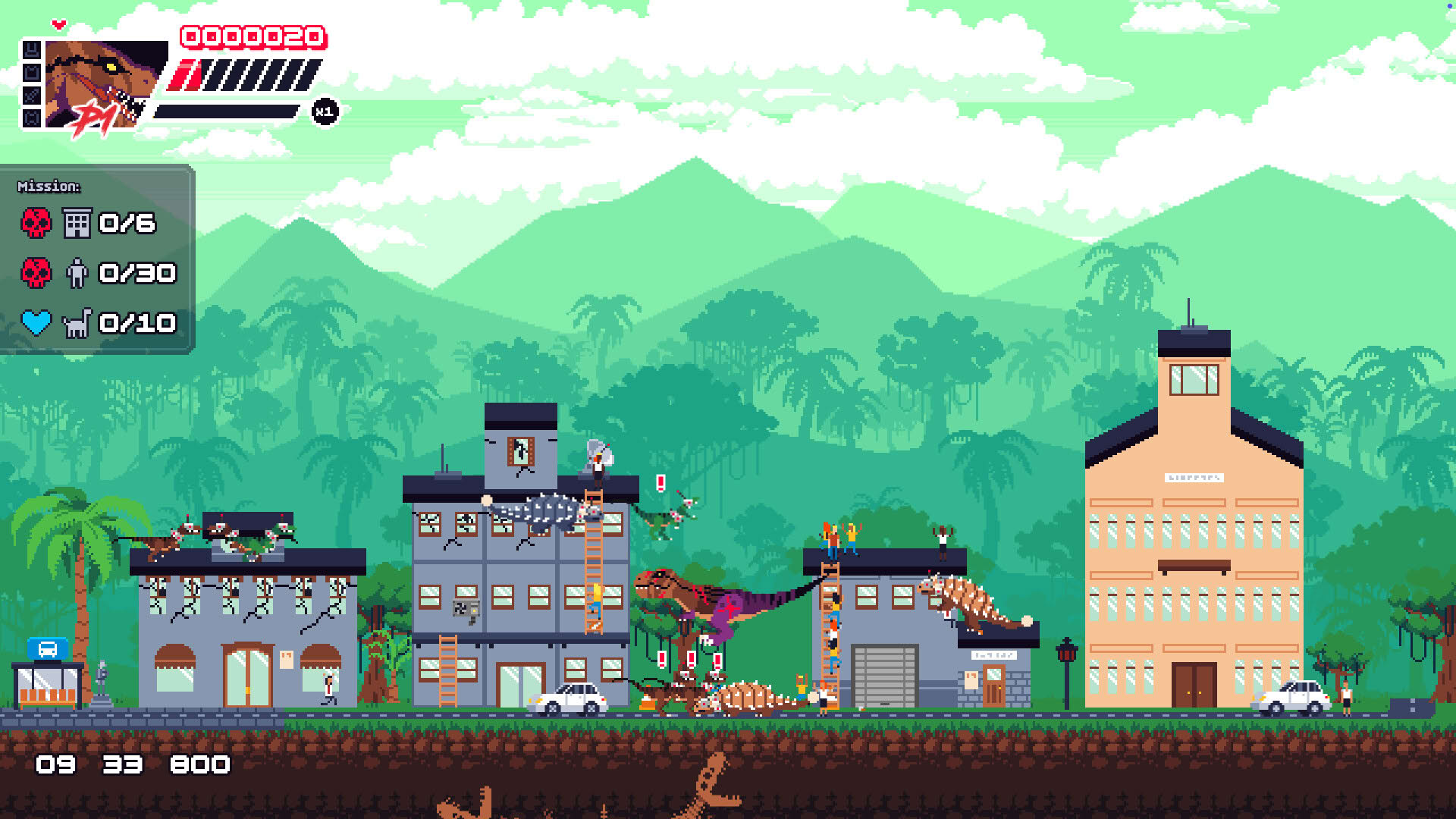 Screenshot for Dino Mayhem