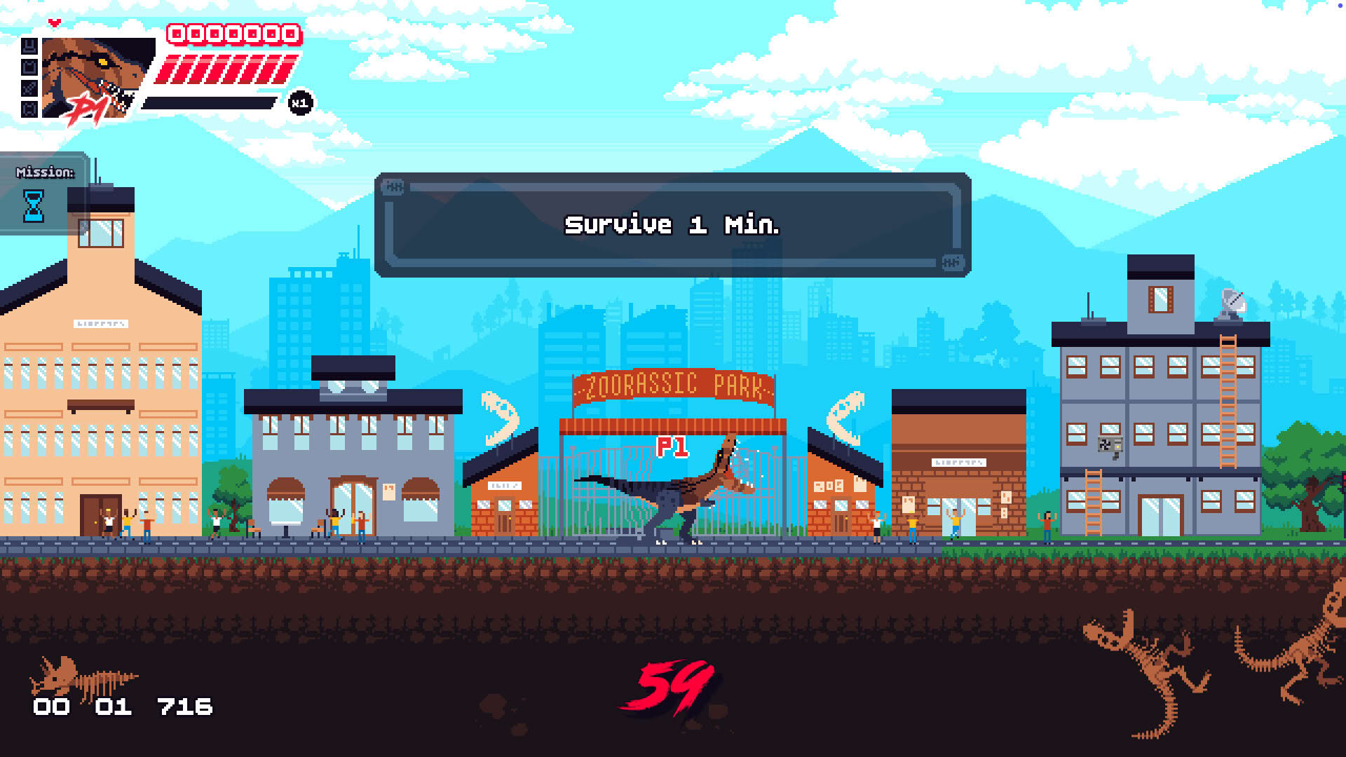 Screenshot for Dino Mayhem
