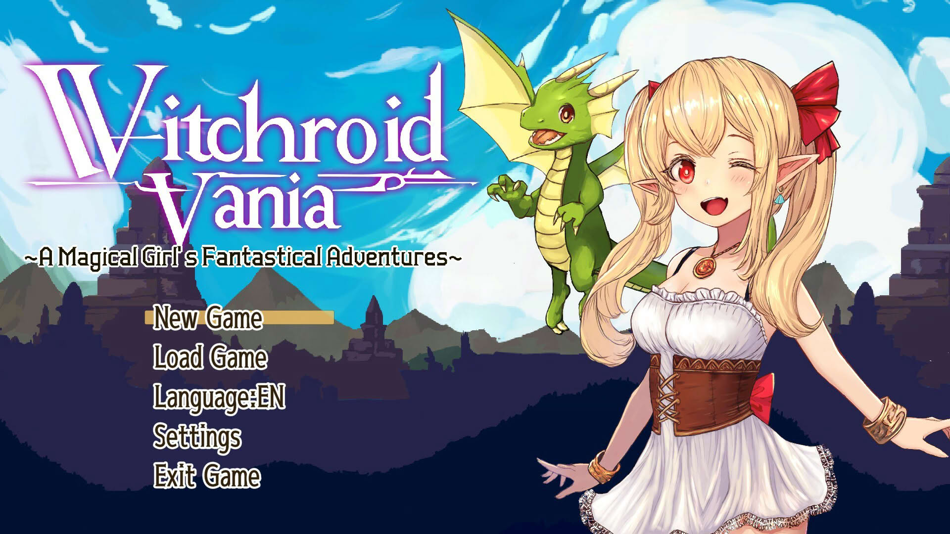 Screenshot for Witchroid Vania: A Magical Girl’s Fantastical Adventures