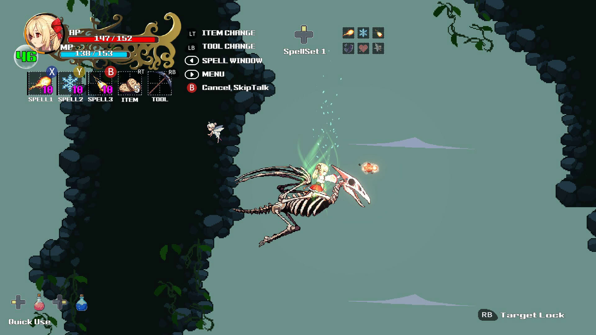 Screenshot for Witchroid Vania: A Magical Girl’s Fantastical Adventures