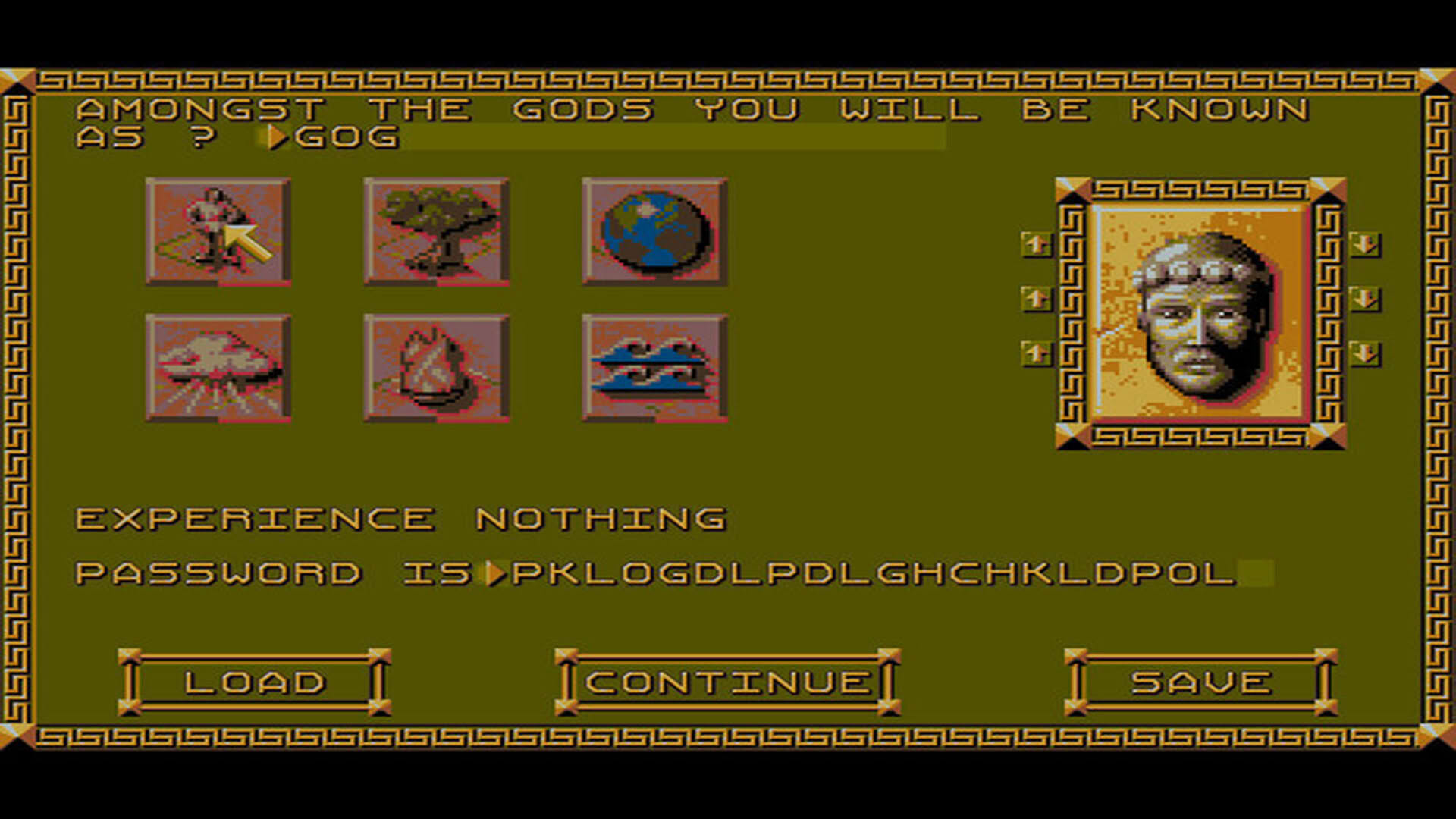 Screenshot for Populous II: Trials of the Olympian Gods