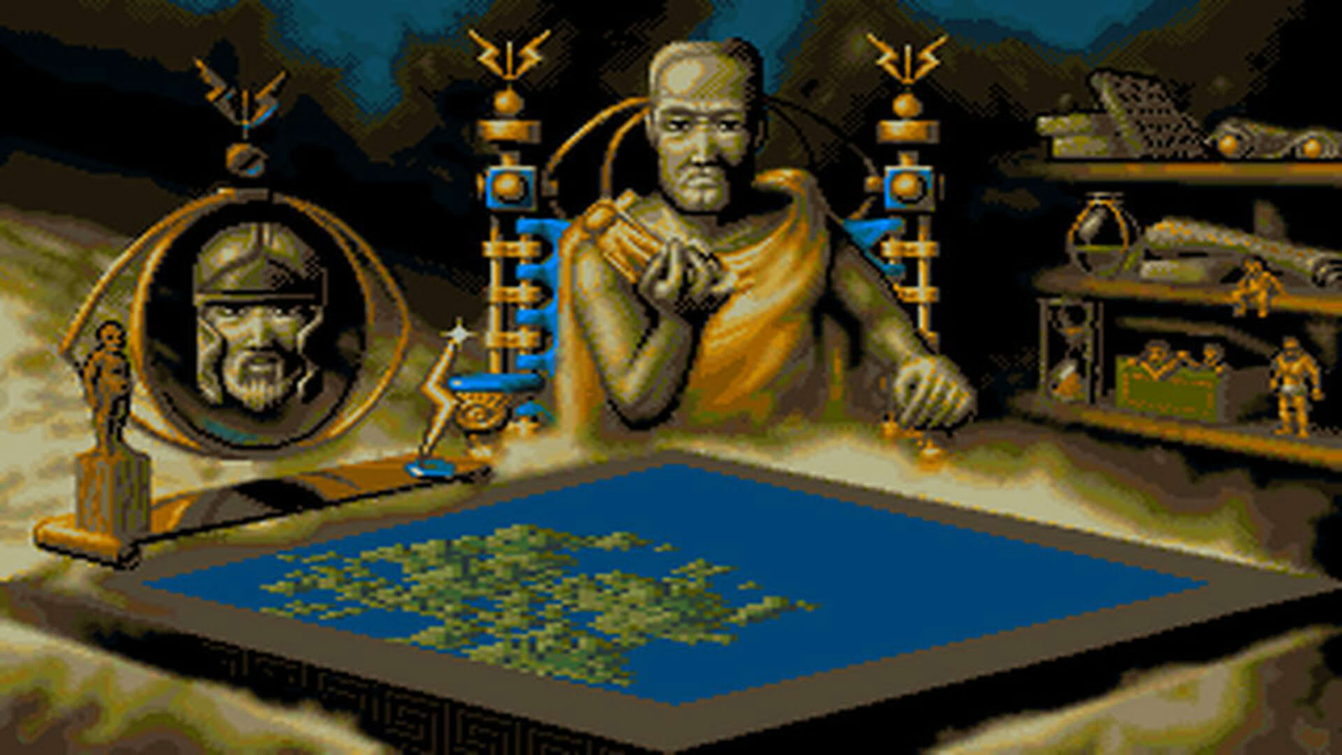 Screenshot for Populous II: Trials of the Olympian Gods