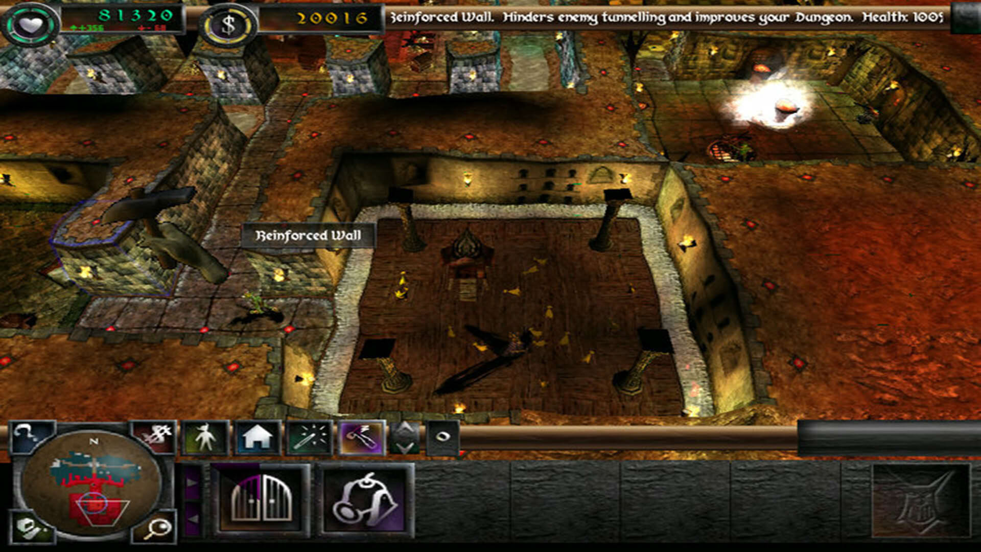 Screenshot for Dungeon Keeper 2