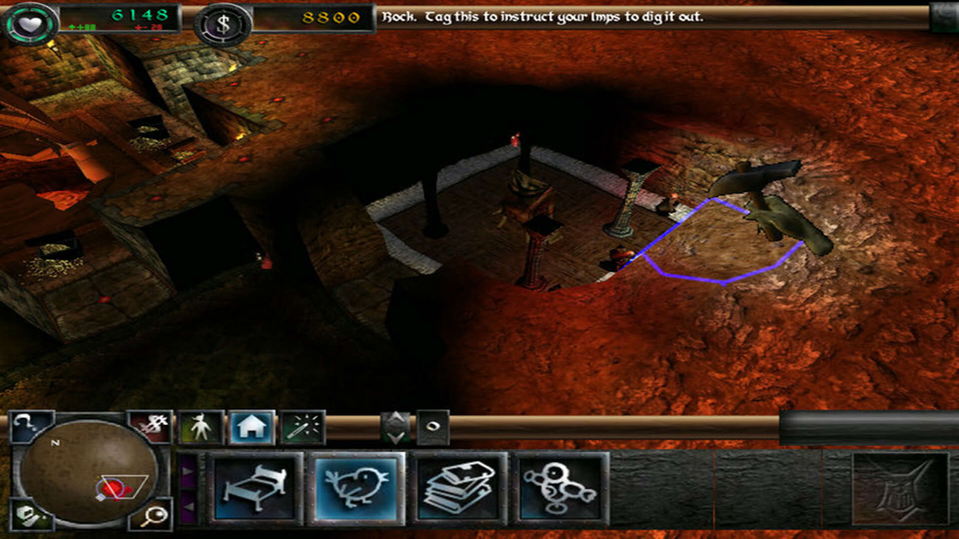 Screenshot for Dungeon Keeper 2