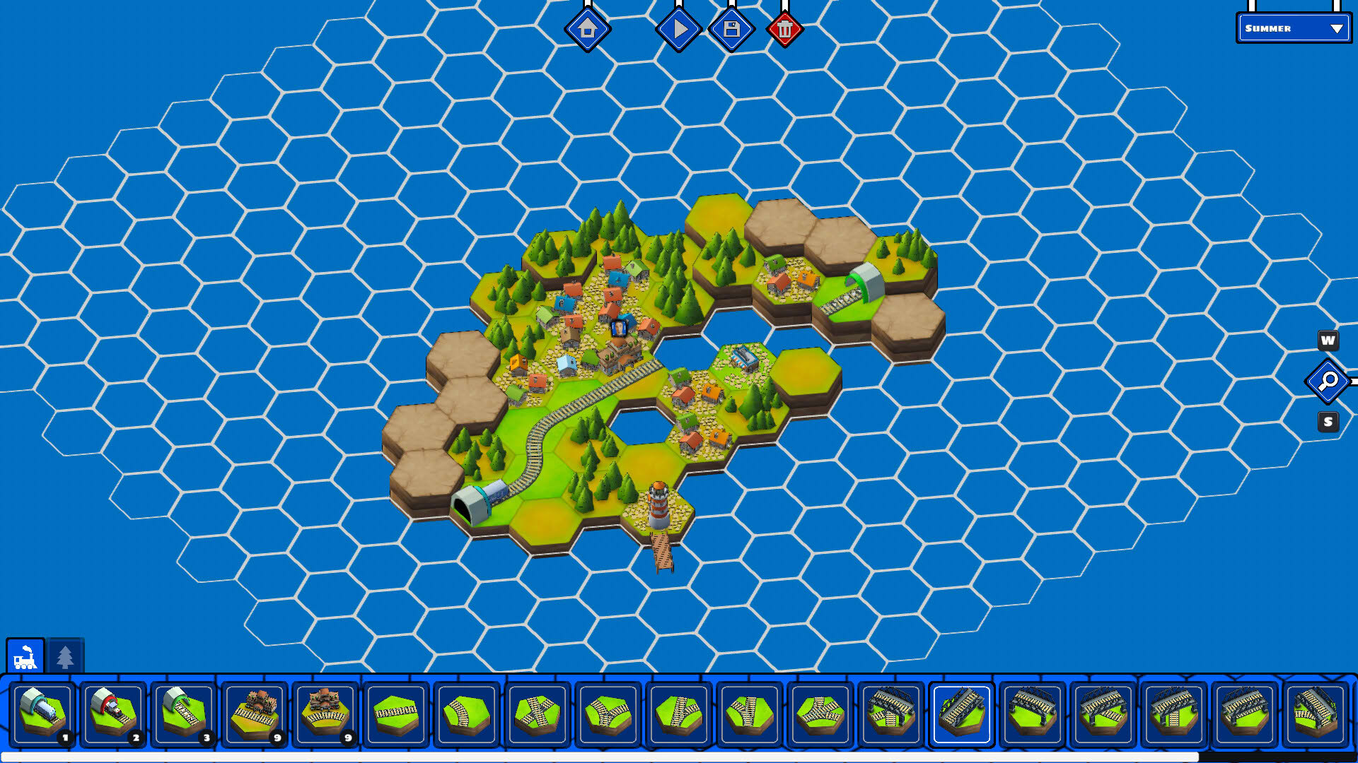 Screenshot for Railway Islands 2