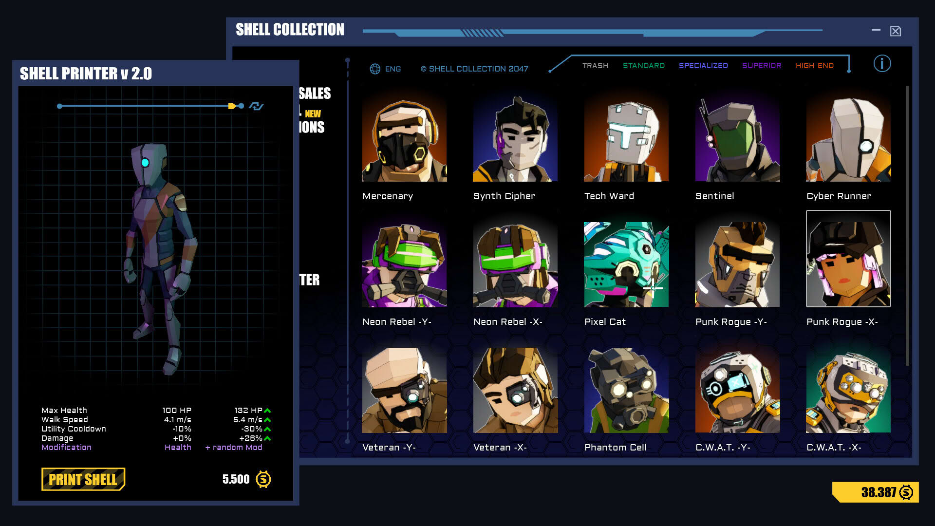 Screenshot for Shell Runner