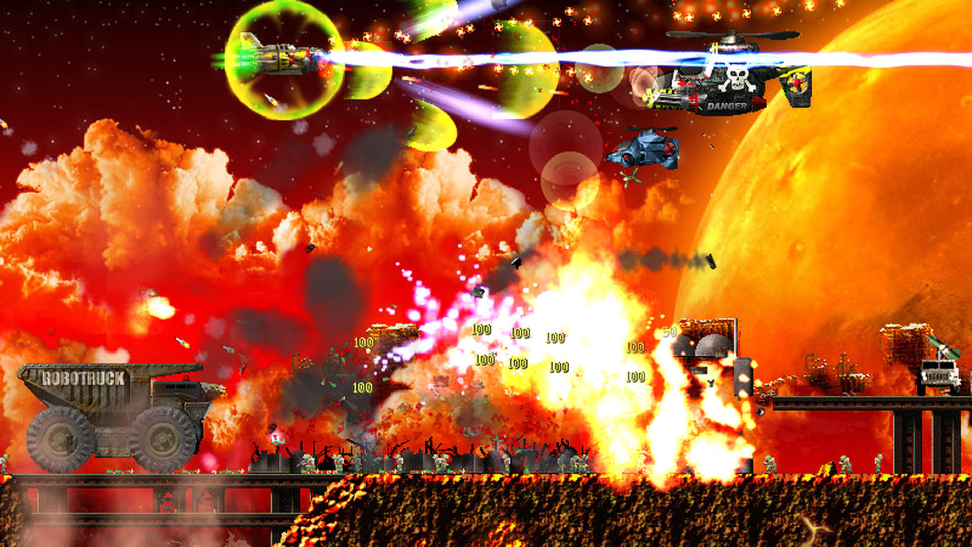 Screenshot for Jets'n'Guns