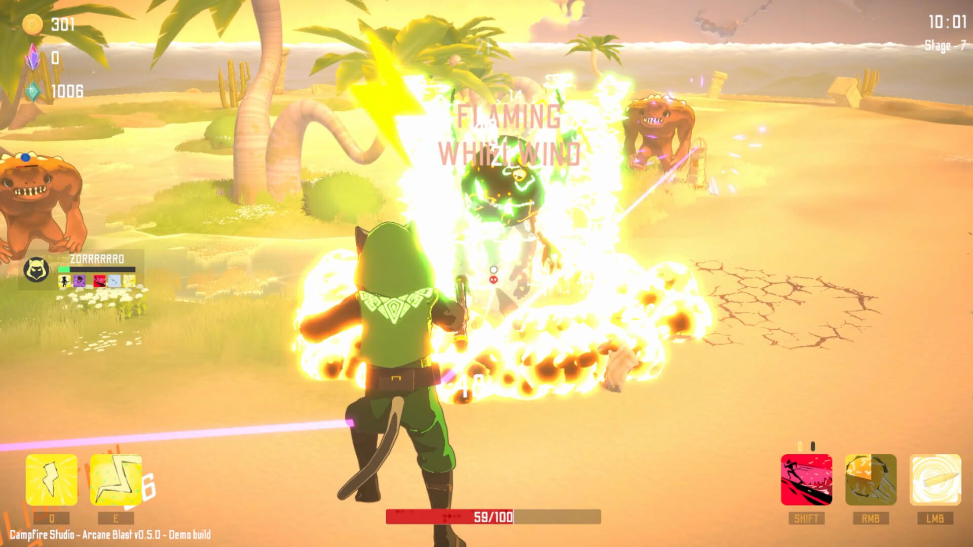 Screenshot for Arcane Blast