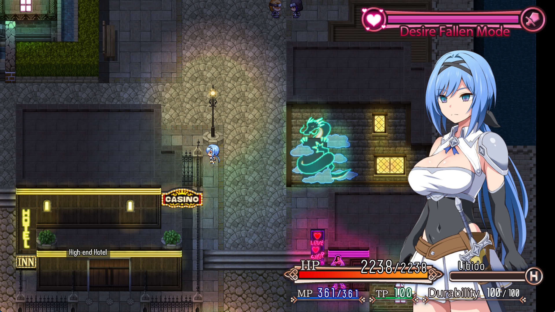 Screenshot for Nightmare Knight: Sacred Maiden & Fallen Magic
