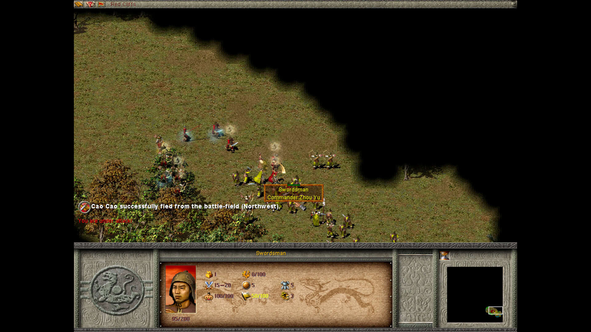 Screenshot for Dragon Throne: Battle of Red Cliffs