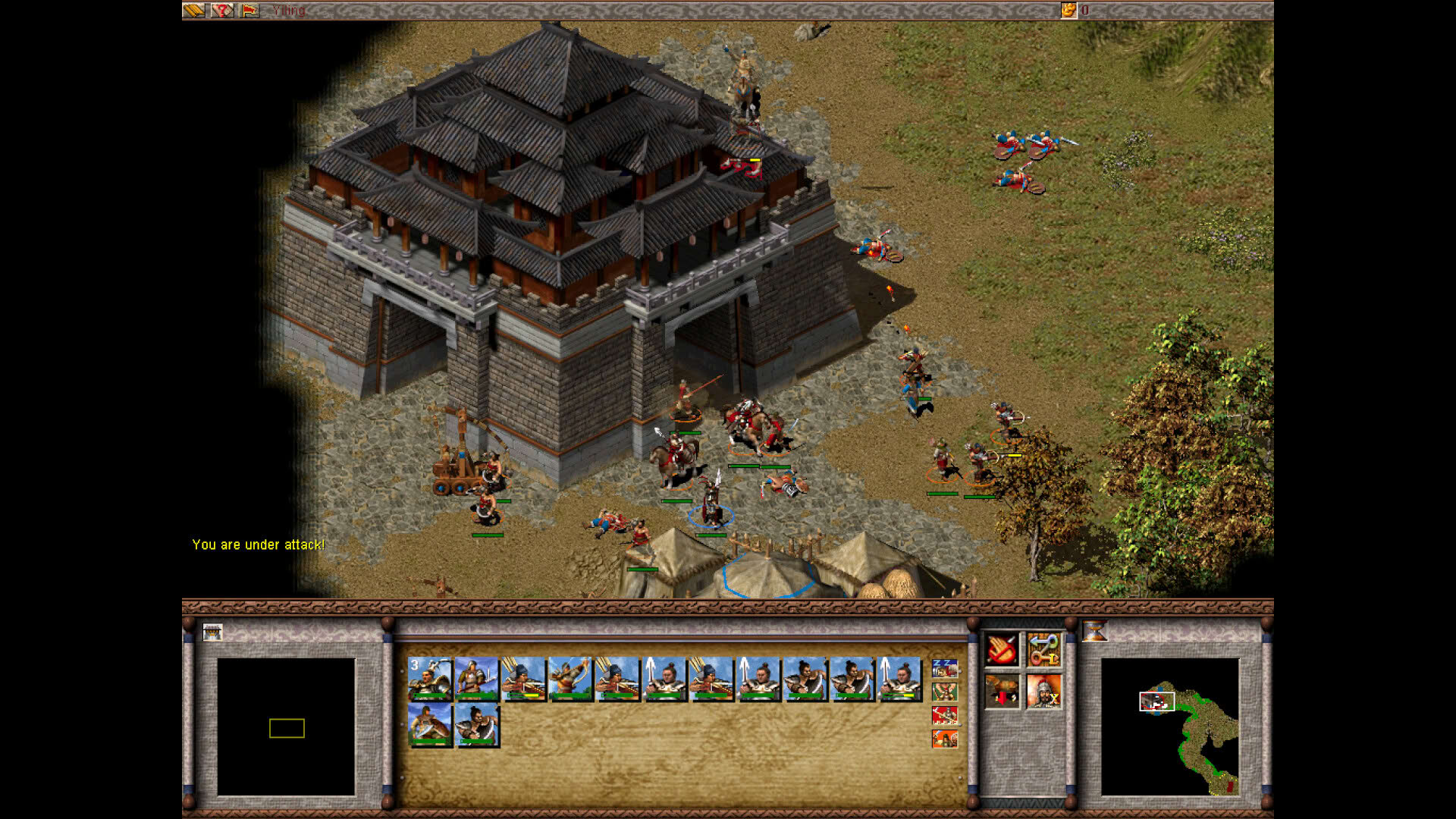 Screenshot for Dragon Throne: Battle of Red Cliffs