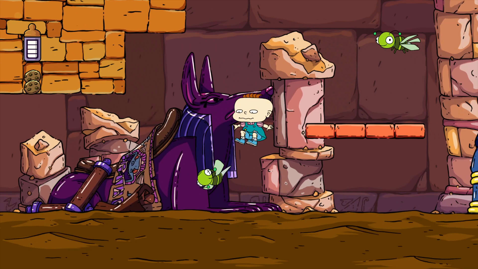 Screenshot for Rugrats: Adventures in Gameland