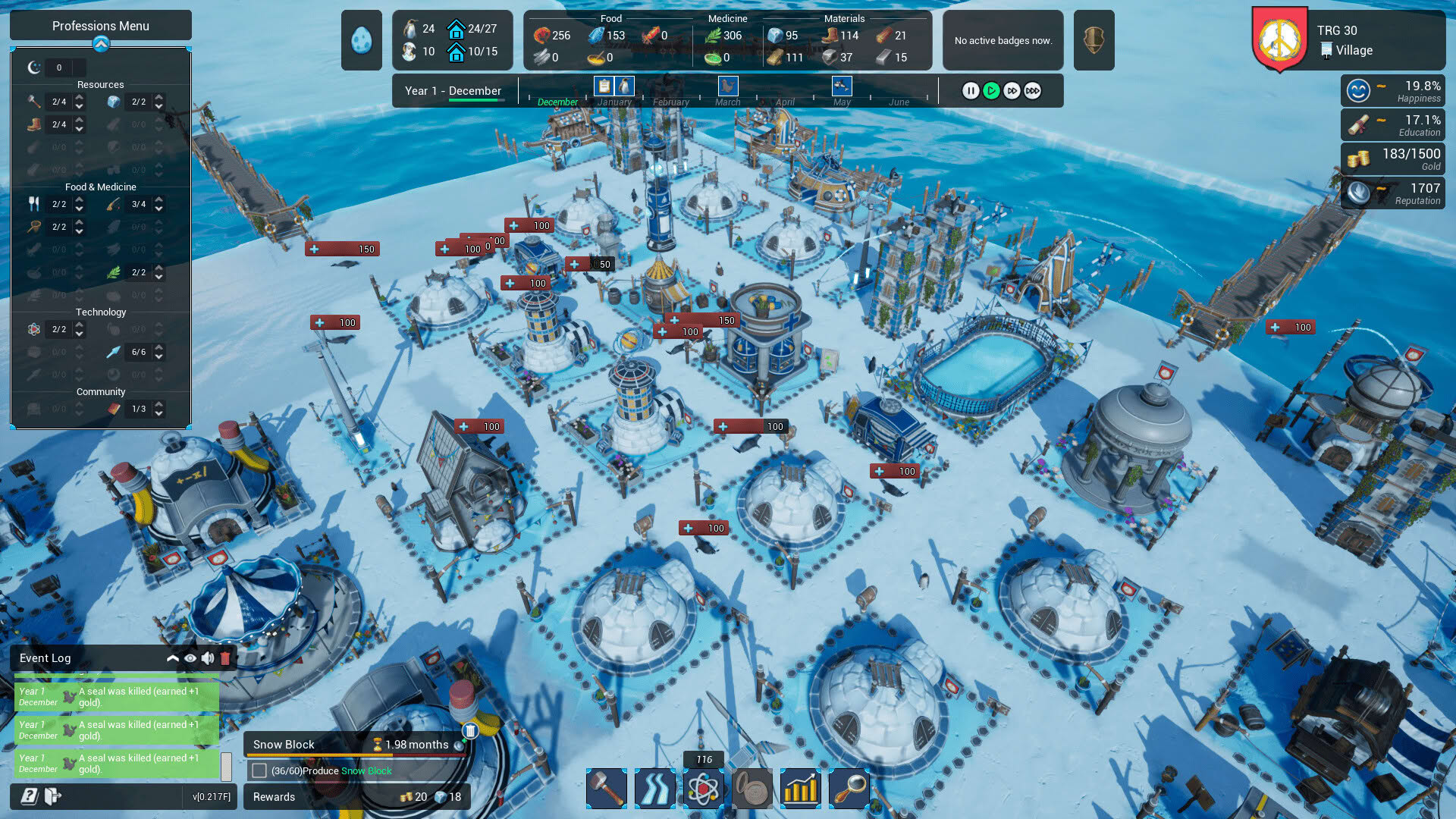 Screenshot for United Penguin Kingdom