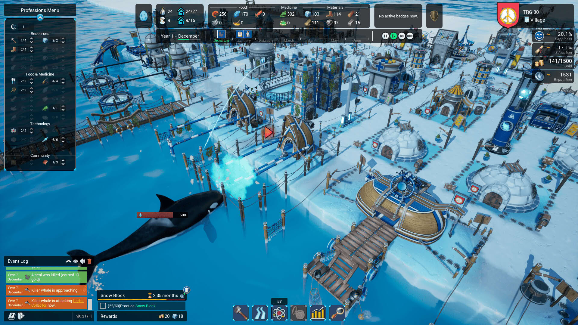 Screenshot for United Penguin Kingdom