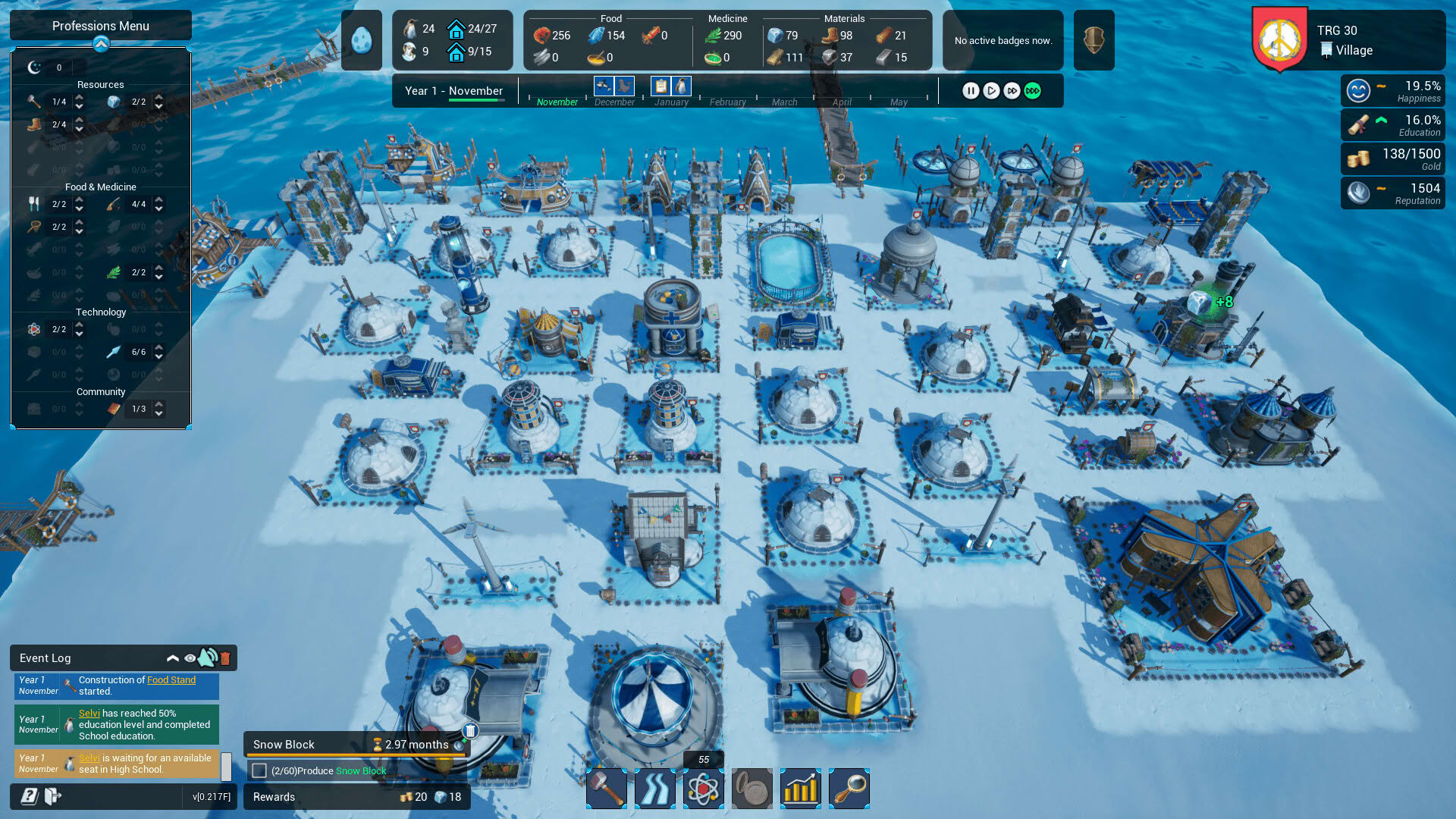 Screenshot for United Penguin Kingdom