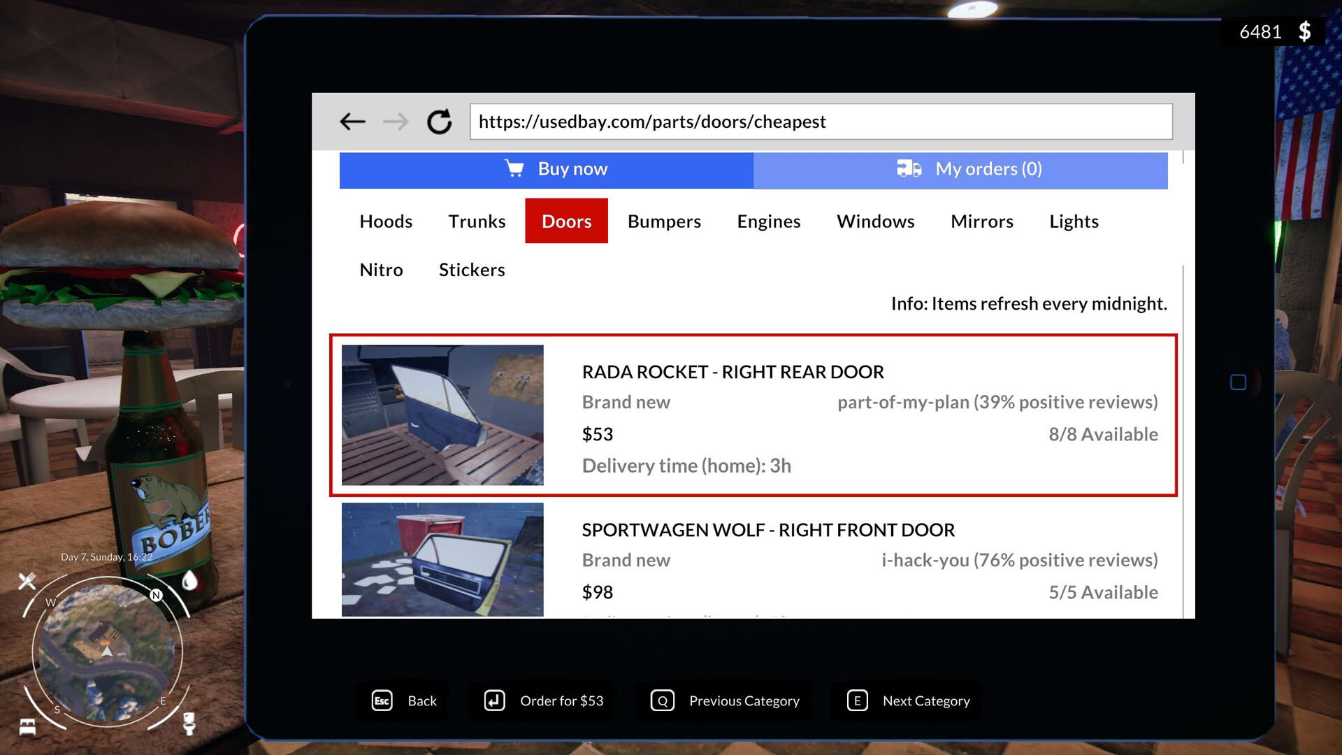 Screenshot for Used Cars Simulator