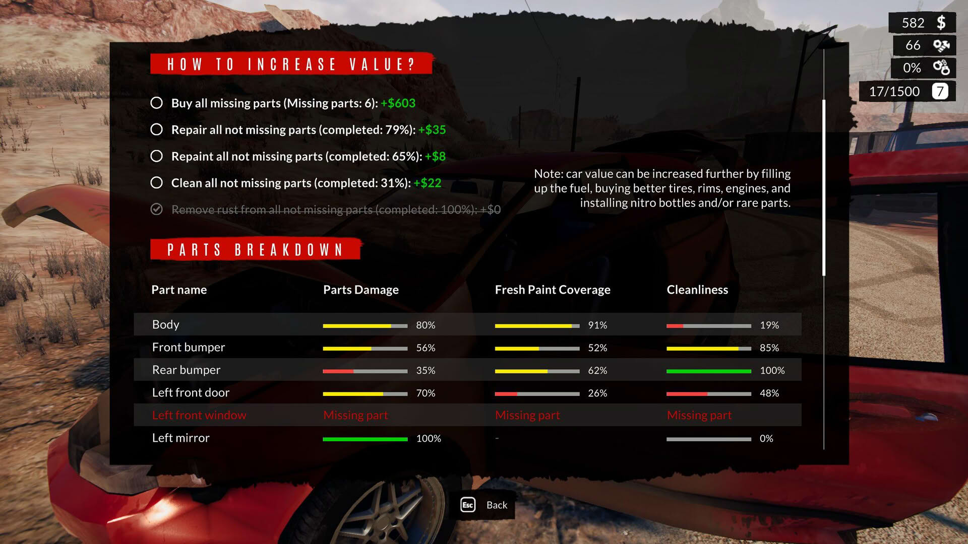 Screenshot for Used Cars Simulator