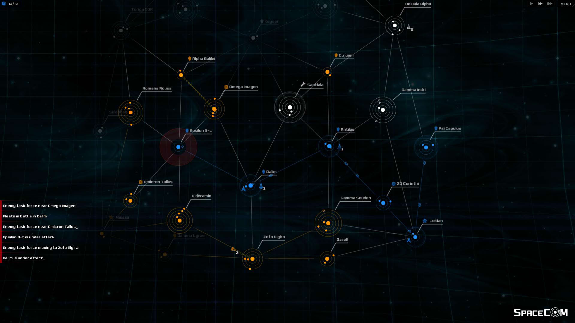 Screenshot for Spacecom