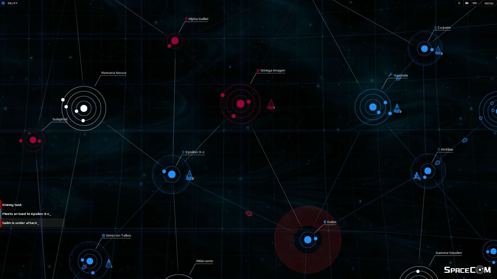 Screenshot for Spacecom