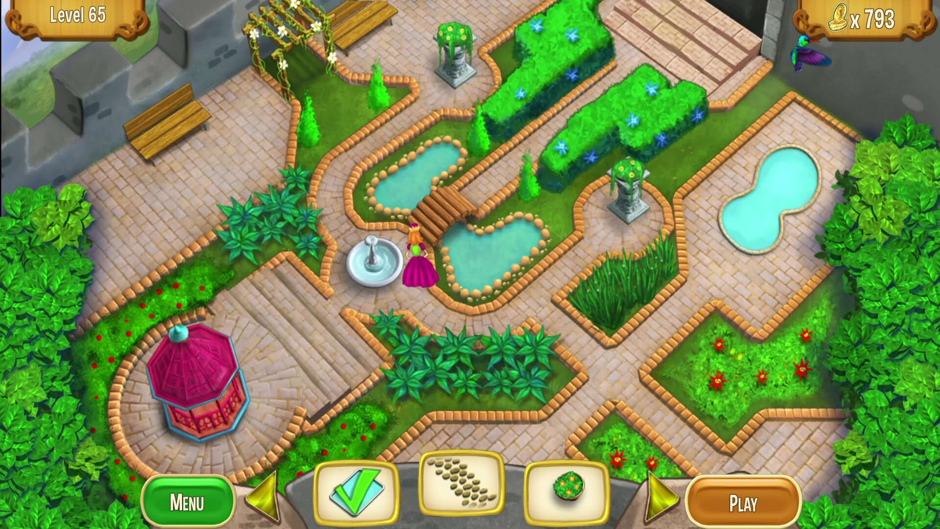 Screenshot for Queen's Garden