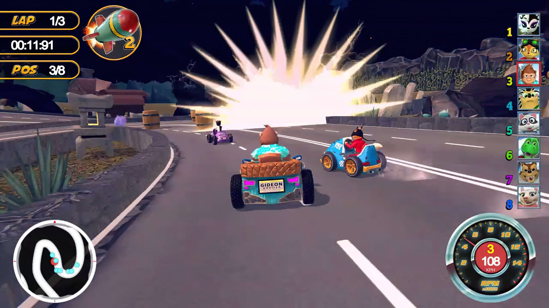 Screenshot for Animal Kart Racer 2