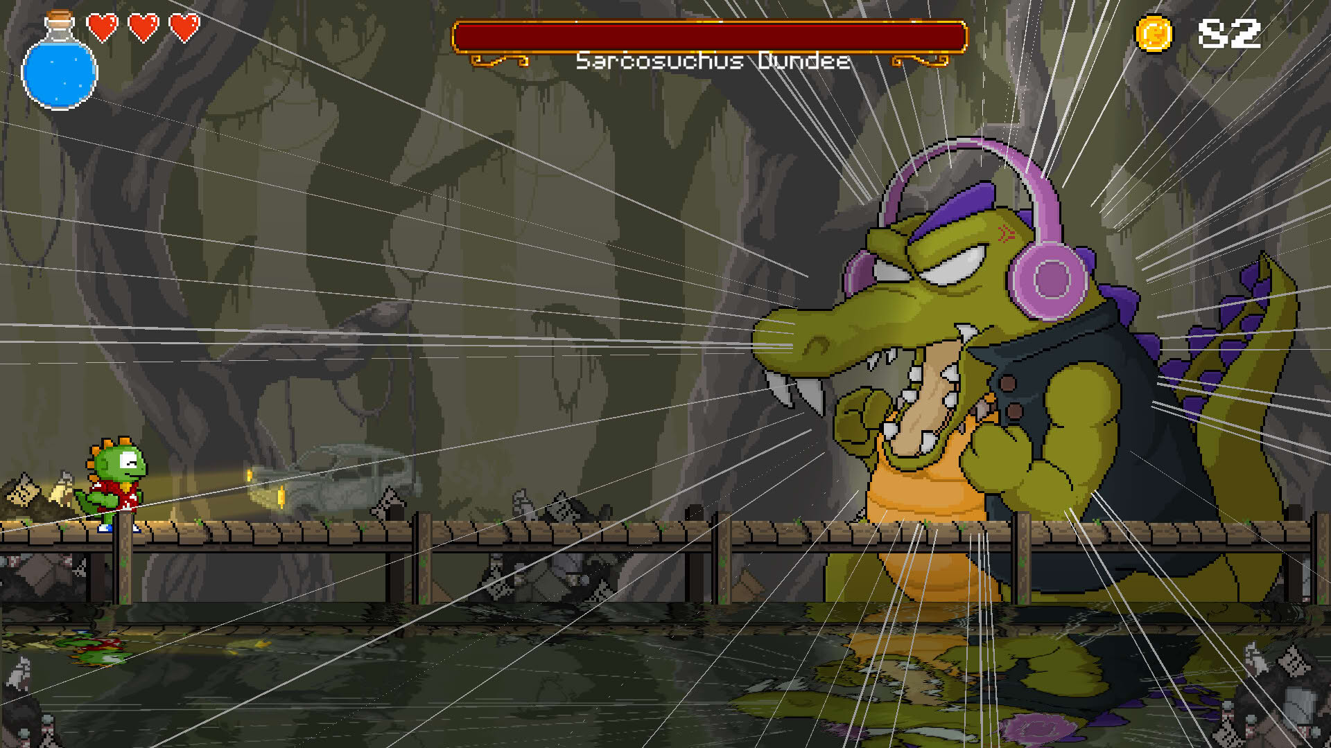 Screenshot for Dinopunk: The Cacops Adventure