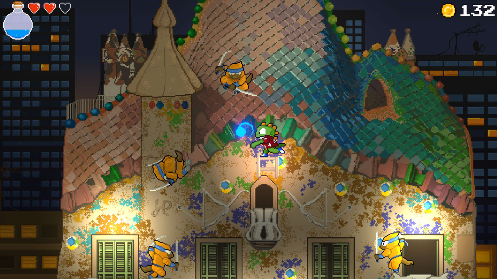 Screenshot for Dinopunk: The Cacops Adventure