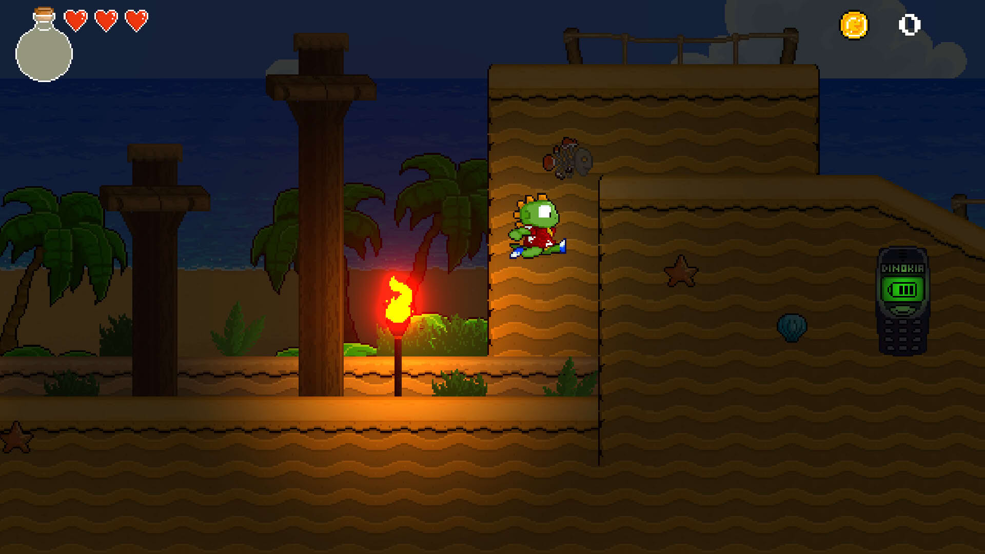 Screenshot for Dinopunk: The Cacops Adventure