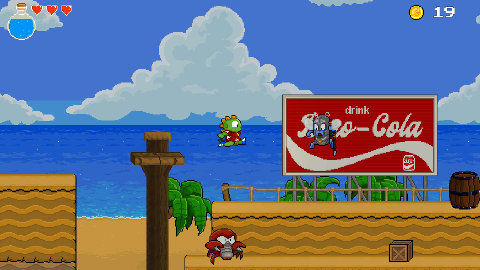 Screenshot for Dinopunk: The Cacops Adventure