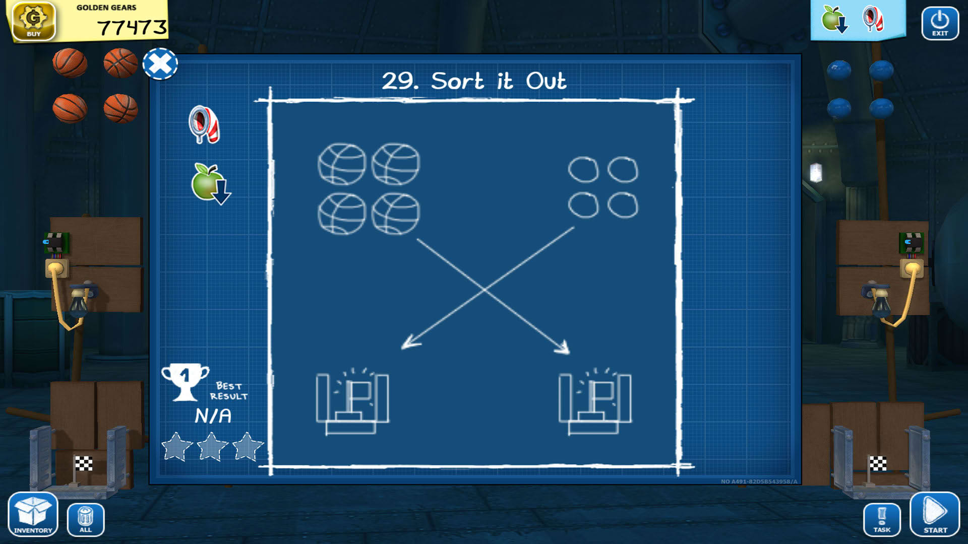 Screenshot for Crazy Machines: Golden Gears