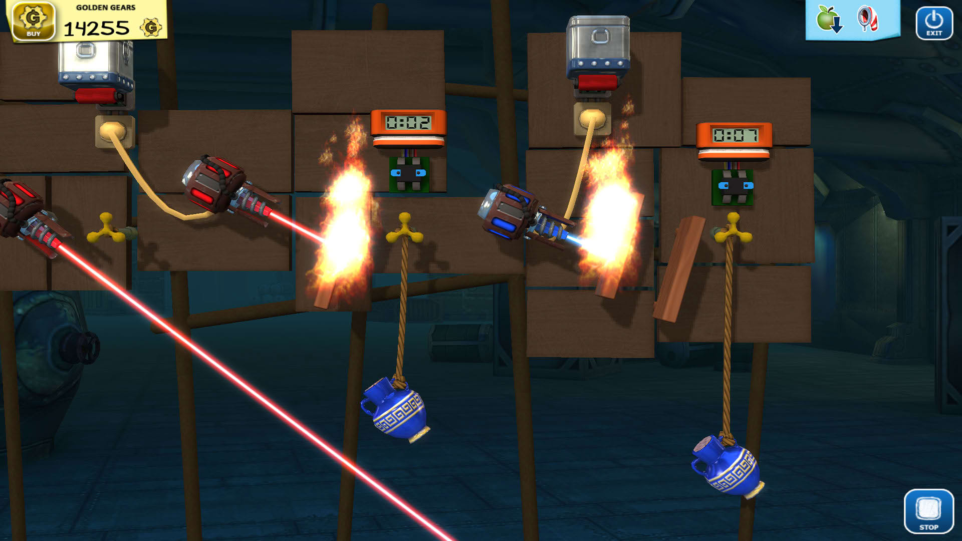 Screenshot for Crazy Machines: Golden Gears