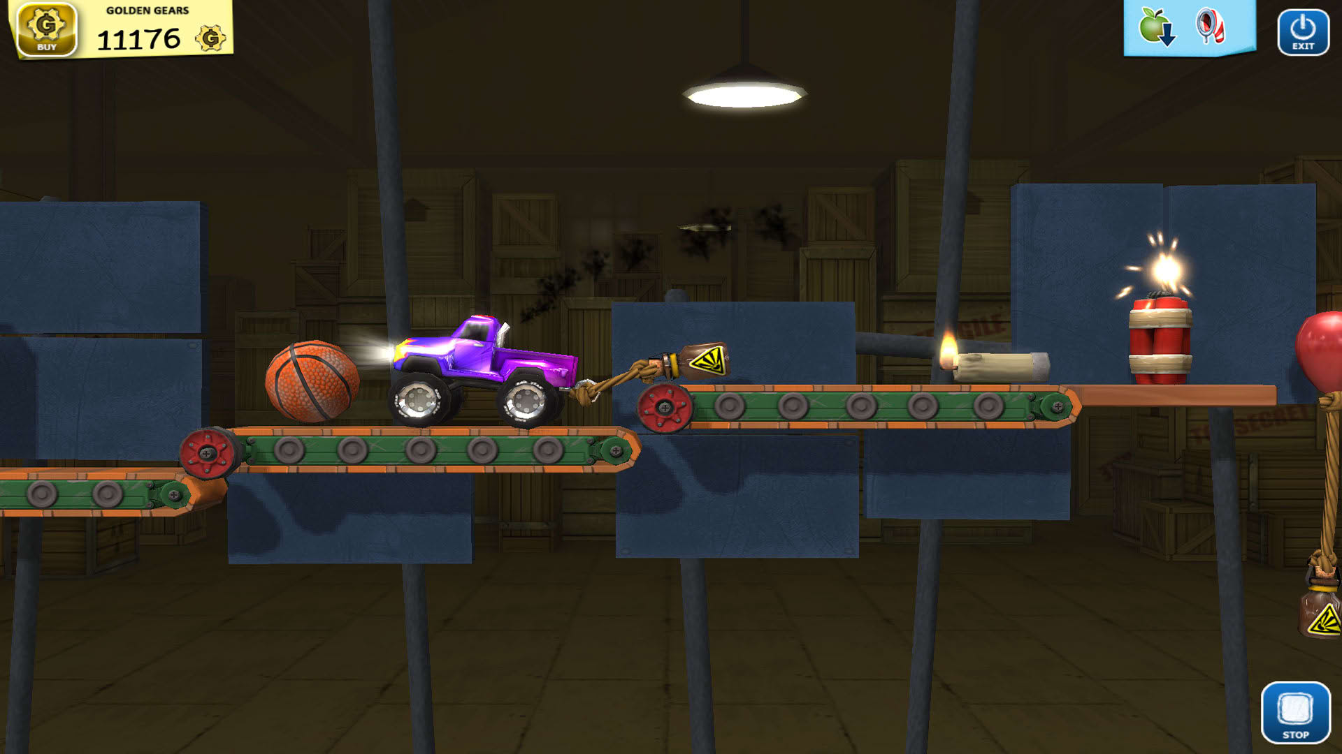 Screenshot for Crazy Machines: Golden Gears