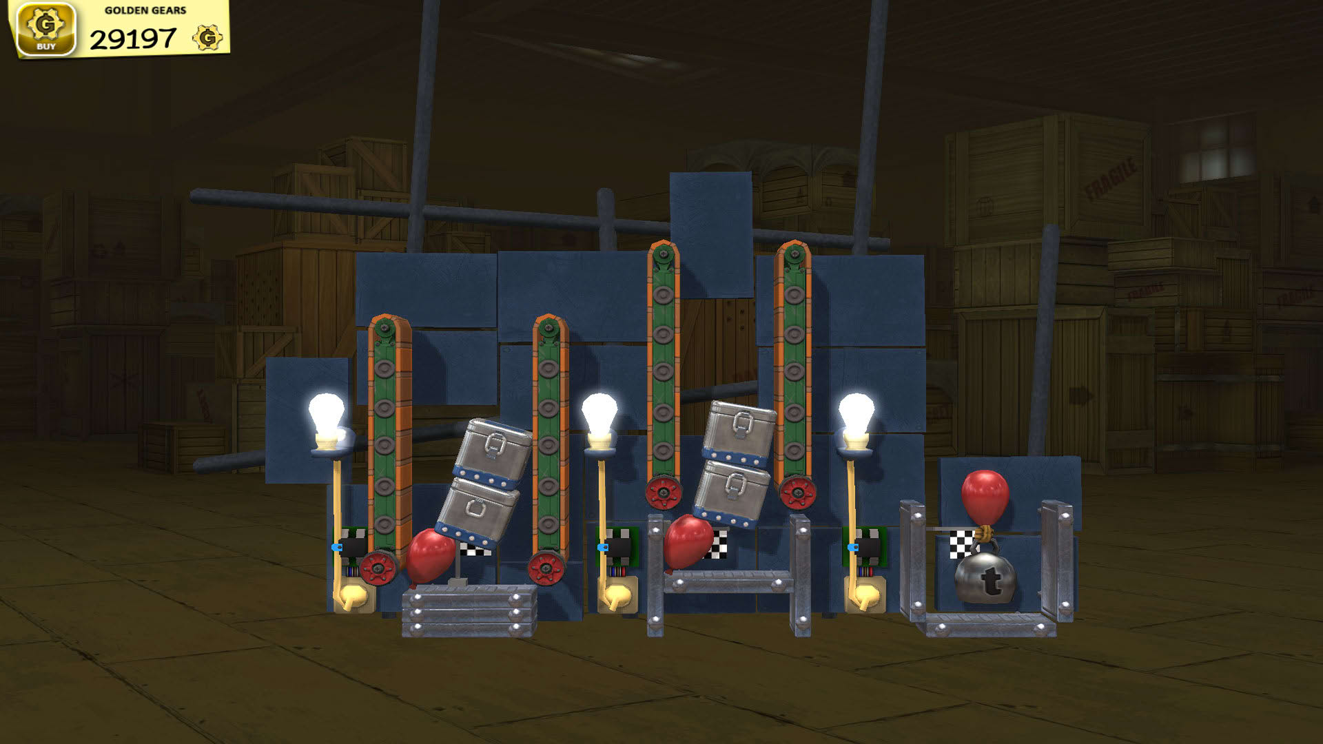 Screenshot for Crazy Machines: Golden Gears