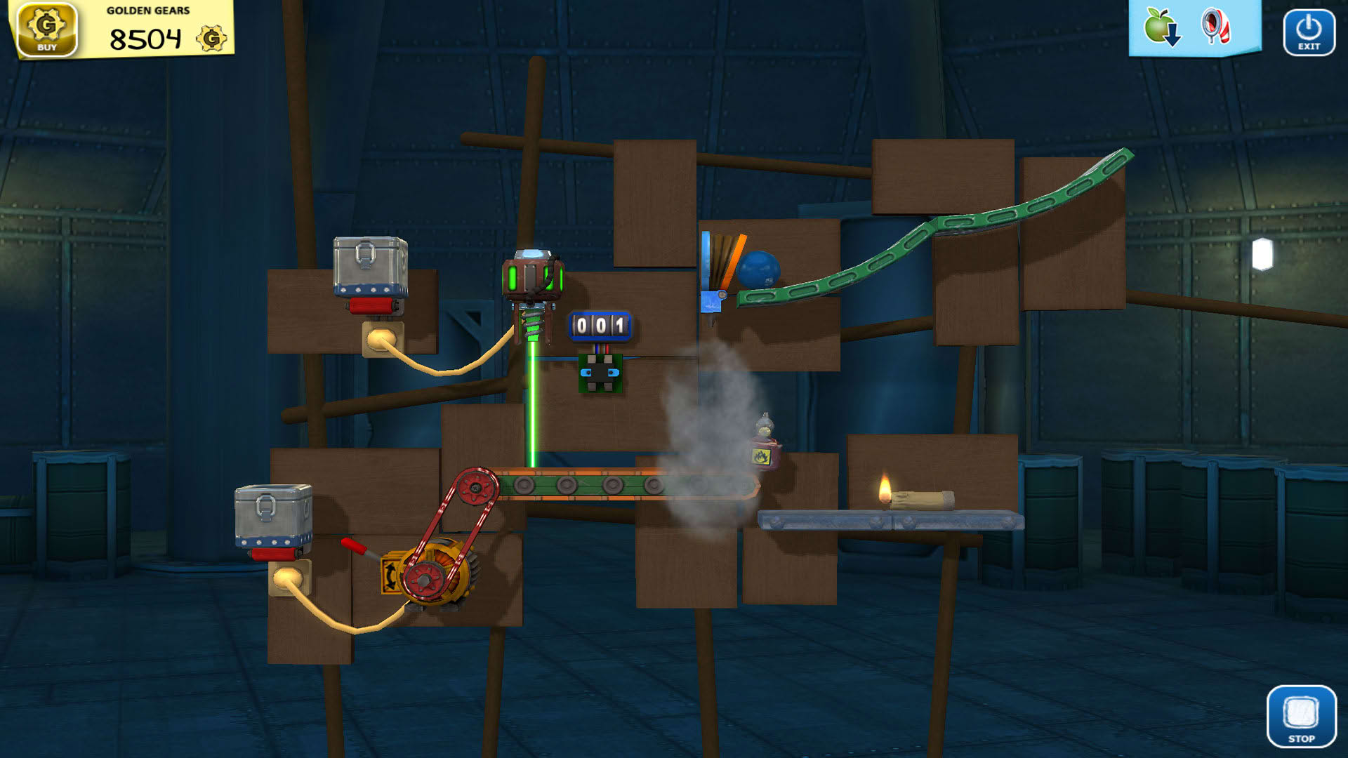 Screenshot for Crazy Machines: Golden Gears