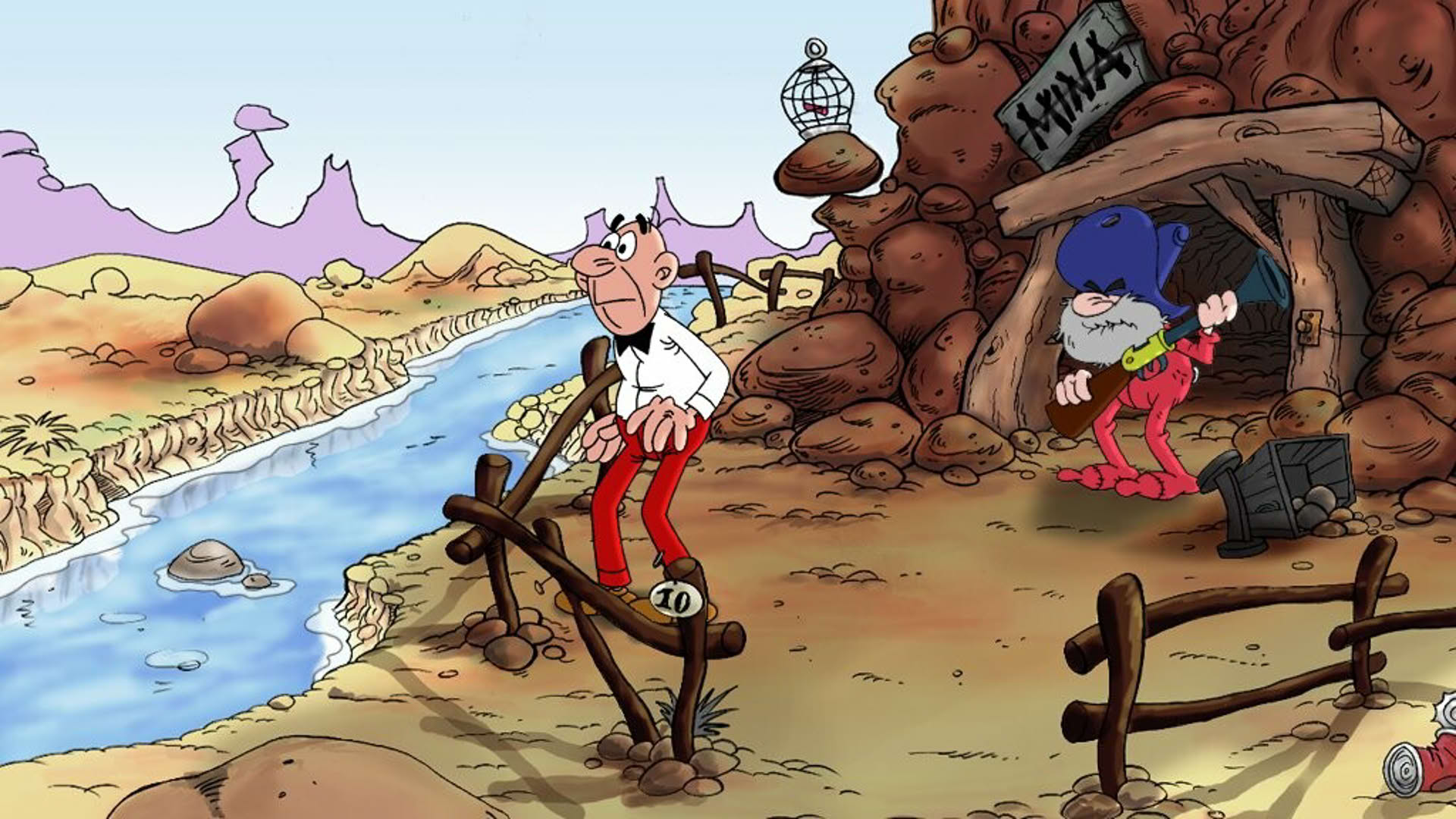 Screenshot for Mortadelo y Filemón: Dos Vaqueros Chapuceros
