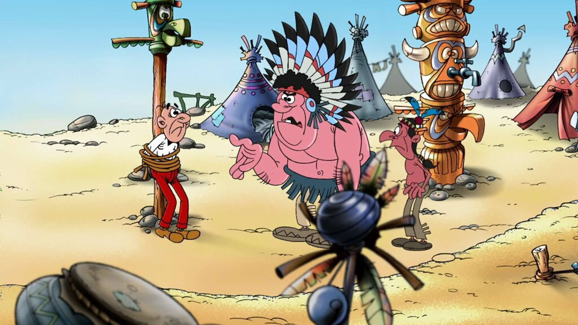 Screenshot for Mortadelo y Filemón: Dos Vaqueros Chapuceros