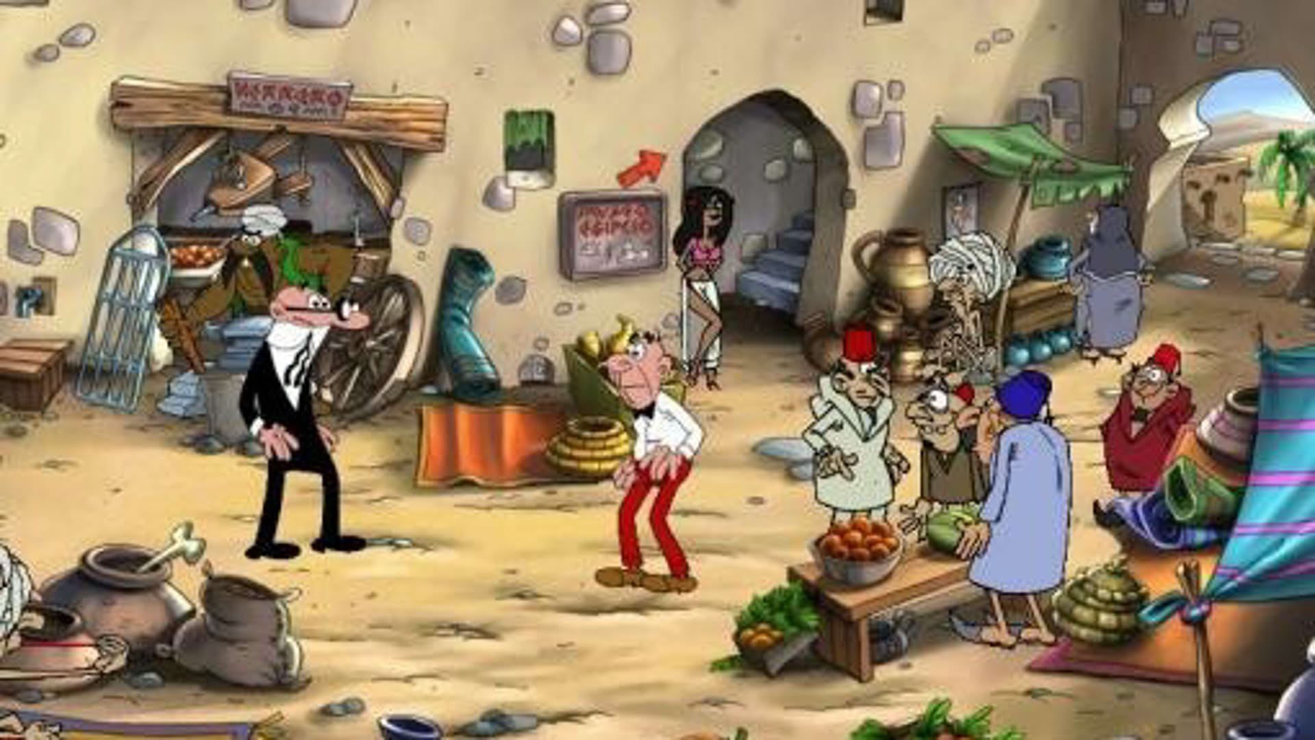 Screenshot for Mortadelo y Filemón: La Sexta Secta