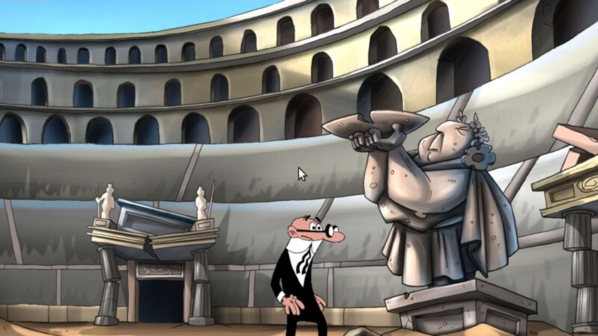 Screenshot for Mortadelo y Filemón: Mamelucos a la Romana