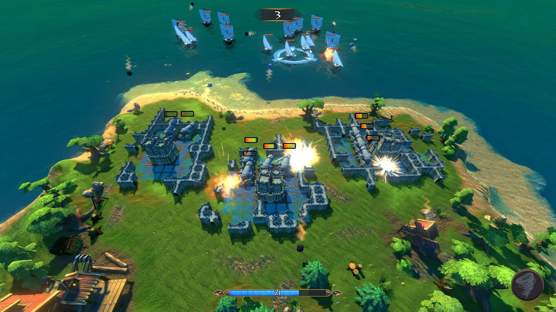 Screenshot for Siege Island
