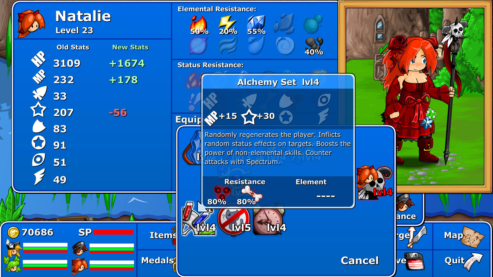 Screenshot for Epic Battle Fantasy 4