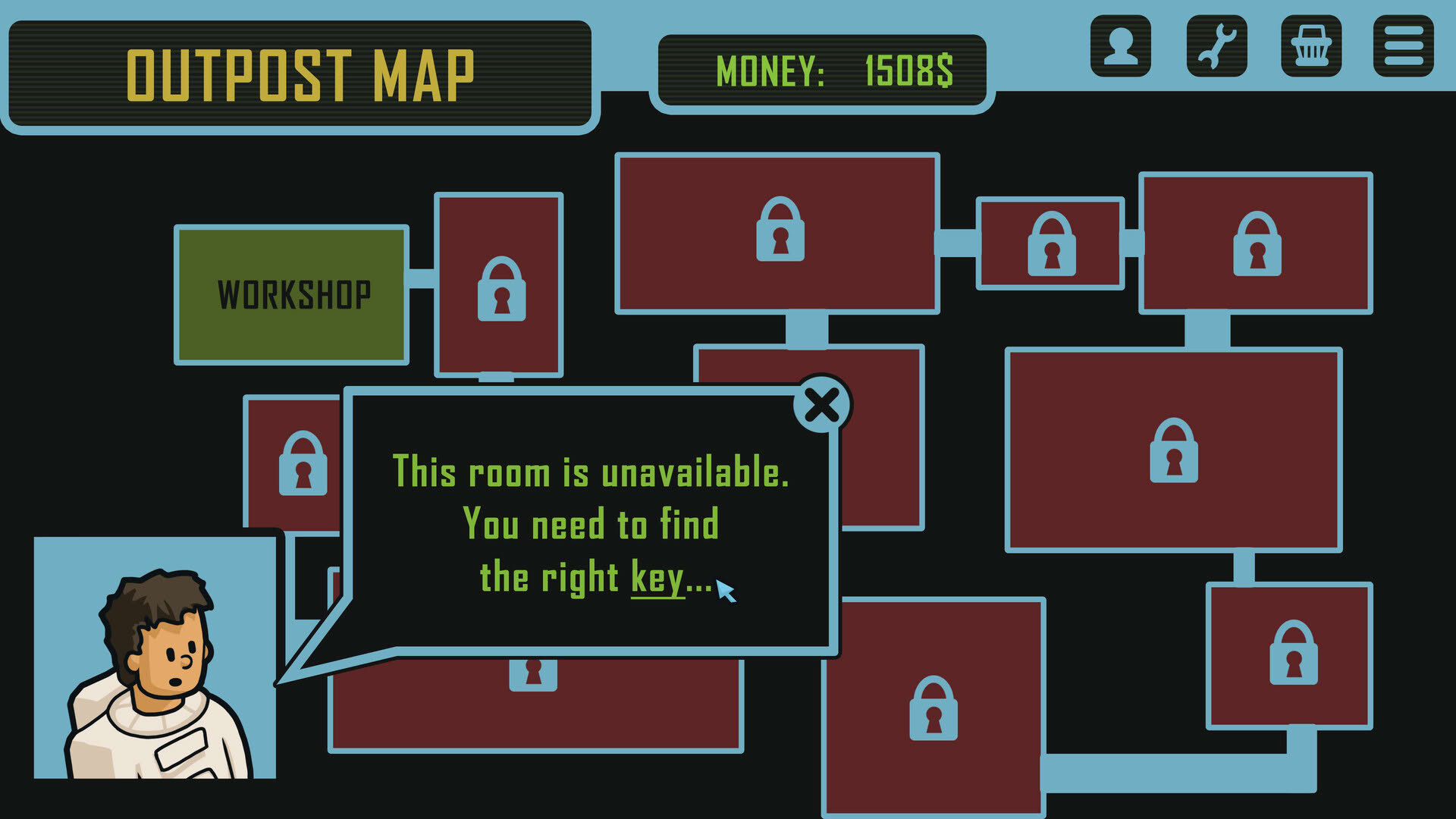 Screenshot for Escape from the Abandoned Outpost